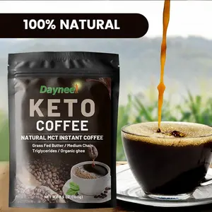 Custom מיידי תזונה קטו קפה שמנת MCT לאבד משקל תוספי תזונה לשרוף שומן Slim קטו קפה אבקה
