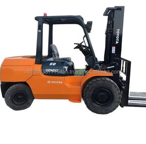 Japan Original Used Toyota 50 Diesel <b>Forklift</b> With 5 Ton Loading Capacity Low Price Good Performance - Product Image 1