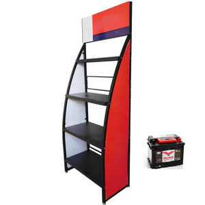 Tùy Chỉnh Hiện Đại Tự Động Sửa Chữa Phụ Kiện Hiển Thị Giá Đứng Bán Lẻ Cửa Hàng Kim Loại Giá Cho Động Cơ Chất Bôi Trơn Động Cơ Dầu Lithium Điện - Product Image 1