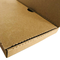 Boîtes d'expédition en carton ondulé kraft personnalisées, boîtes pliables pour l'emballage de produits e-commerce