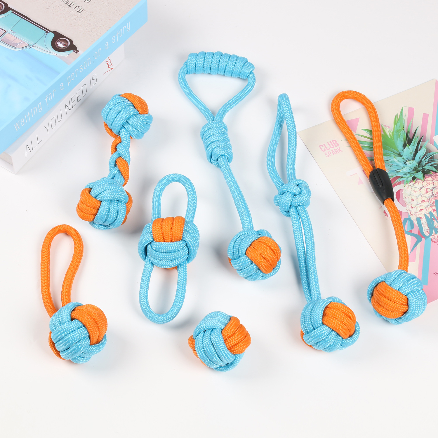 ชุดสีส้มฟ้า 7 ชิ้น 550g