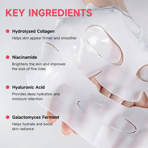 Productos para el Cuidado <span class=keywords><strong>de</strong></span> la Piel <span class=keywords><strong>de</strong></span> Marca Privada, <span class=keywords><strong>Mascarilla</strong></span> <span class=keywords><strong>Facial</strong></span> <span class=keywords><strong>de</strong></span> Colágeno Profundo, Nutritiva, con Ácido Hialurónico, Sin Fragancia, Reafirmante - Product Image 4