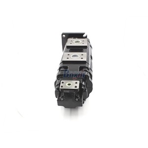 Pompe à engrenages haute pression <span class=keywords><strong>Tamdem</strong></span> JHP2100-2080-1016 100/80/16cc, pompe hydraulique à trois étages - Product Image 2