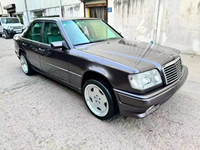 Kit de Carrocería con Alerón Delantero y Trasero, Faldones Laterales y Alerón Trasero, Compatible con los Modelos Mercedes-Benz Clase E S124 W124 AMG (pre-995)