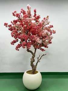 Albero di ciliegio artificiale realistico di alta qualità da 2,4-3 metri, lussuoso albero di sakura per decorazioni di grandi matrimoni ed eventi - Product Image 2