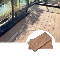 Planchers composites antidérapants Tercel, revêtements de terrasse en bois grainé, imperméables, en WPC, pour terrasse extérieure