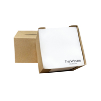 Serviettes jetables de haute qualité effet lin, serviettes de table personnalisées avec logo pour hôtel