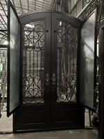 Portails et clôtures rétractables automatiques modernes en aluminium, design décoratif pour entrée de villa, grille écologique pour la maison