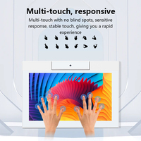 Tablet PC Android Bentuk L 10/14/17 Inci Grosir, Layar Interaktif Komersial, Layar Iklan POE, Tablet Pemesanan NFC