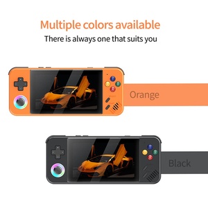 Consola de Juegos Portátil M41, Pantalla IPS de 4.2 Pulgadas, 20000 Juegos, Más de 30 Emuladores, PS1, N64, GBA, RGB, Joystick 3D, Salida de TV, Control Inalámbrico, Negro y Naranja - Product Image 5