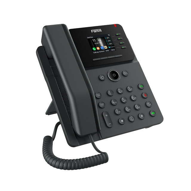 4 SIP Lines and 2.4 inch color screen new Business IP Phone V61G