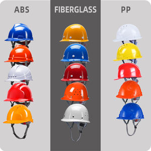 Casque de chantier pour <span class=keywords><strong>électricien</strong></span>, très vendu, en ABS, forme en V, anti-écrasement, casque de sécurité industriel pour les travailleurs - Product Image 5