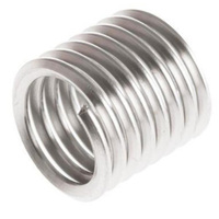 Inserts de réparation de filetage Helicoil en acier inoxydable DIN 8140/GB 24425.1304 métriques M3 M4 M5 M6 M8 M10 M12