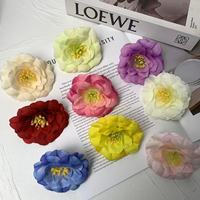 Fleurs artificielles en soie, bouquet floral réaliste, fleurs décoratives naturelles pour les arrangements de mariage