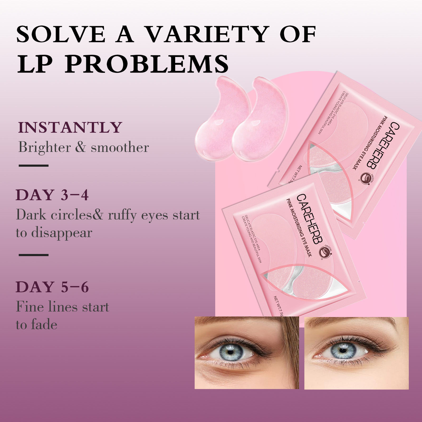 เฮกซะเปปไทด์ ซากุระ มอยส์เจอไรซิ่ง อาย มาส์ก 7.5 กรัม