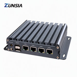 Mini <span class=keywords><strong>PC</strong></span> Industrial con 4 Puertos LAN <span class=keywords><strong>2</strong></span>.5G POE N100 N305, 5 COM, 8 GPIO, DDR5, Router, Firewall, Gateway, SIM 4G, Amplio Rango de Temperatura, X86 - Product Image 1