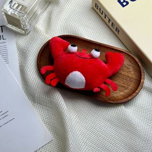 Thực tế động vật giáp xác Mini Quà Tặng mềm mại và túi quyến rũ tôm càng và cua sang trọng Mặt dây chuyền sang trọng Keychains đồ chơi - Product Image 2