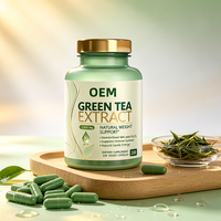 Gummies à l'extrait de thé vert de marque privée – Complément naturel pour la beauté, la combustion des graisses, la perte de poids et le soutien immunitaire pour adultes