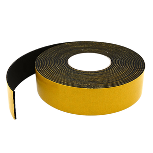 Nastro <span class=keywords><strong>Biadesivo</strong></span> in Schiuma Poliestere - Adesivo Acrilico Impermeabile, Lunghezza 2m, Bianco, per Mascheratura - Product Image 1
