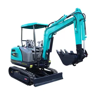 Excavator Mini Digger 3 Tonne 3000kg Good Condition Crawler Machinery Price Machine Thumb Bucket For Sale