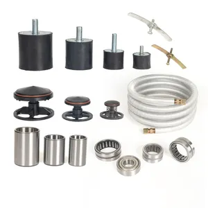 Vacuum pump parts needle roller bearing bushing cooling tube anti vibration mountings damper with screw