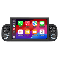 Nouveauté : Lecteur multimédia vidéo portable MP5 pour voiture 7 pouces, écran tactile USB, Carplay sans fil, Android Auto, tuner radio, tableau de bord
