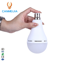 2020 Grande Vente Ampoule LED Rechargeable 7W 9W Lumière d'Urgence pour Maison et Camping