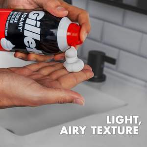 Prix d'usine Gillette Foamy Classic Mousse à raser pour homme 14,9 oz Protection de la peau Rasage rapide et lisse Crème à raser sans irritation - Product Image 6
