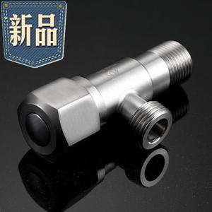 Zimani Stainless Steel Angle Valve 20mm Female Thread Hexagonal Wheel Stop Valve For <b>Hot</b> And <b>Cold</b> Water - Product Image 4