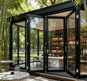 <span class=keywords><strong>Porte</strong></span> <span class=keywords><strong>de</strong></span> <span class=keywords><strong>garage</strong></span> robuste en alliage d'aluminium à double battant inclinable avec inserts <span class=keywords><strong>de</strong></span> fenêtre amovibles pour usage extérieur, garantie 5 ans - Product Image 3