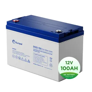 Sunpal Solar Batterie 12V 50ah 100ah 120ah 150ah Gelloodzuurbatterijen