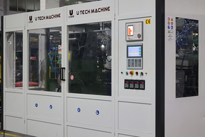 两层10-20l高密度聚乙烯化学瓶挤出吹塑机塑料农药瓶吹塑机在英国 - Product Image 3