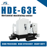 Centre d'usinage horizontal haute vitesse HDE-63E, centre d'usinage CNC 3 axes, système FANUC, à vendre