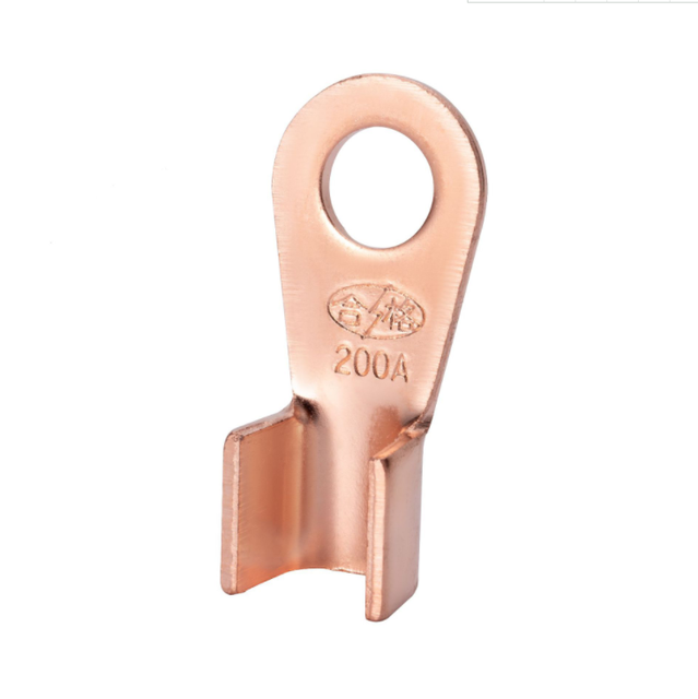 High Quality OT Series Splice Connector Tinned Copper/Aluminium/Brass Cable Nose Open Terminal Lug 800V Rated