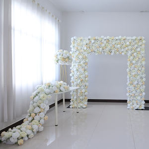 Nuovi Design di Parete Floreale Artificiale 3D e <span class=keywords><strong>Arco</strong></span> di Fiori Decorativo per Interni <span class=keywords><strong>Casa</strong></span> Matrimonio Sfondo Nuziale - Product Image 3