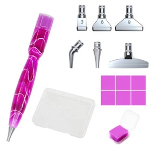 Kit de Pintura de Diamantes 5D Acrílica Hecha a Mano XIXI para Decoración de Uñas con Punta de Taladro y Cabezales de Recogida - Product Image 3