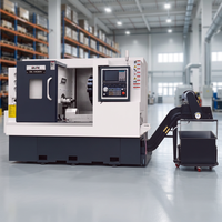 Centre d'usinage CNC à moyenne charge personnalisable, haute rigidité, avec contrepoinçon programmable servo, TAIWAN-SYNTEC CNC Lathe