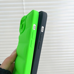 แจ็กเก็ตขนเป็ดผ้าฝ้าย TPU ฝาครอบด้านหลังมือถือสำหรับ <span class=keywords><strong>iPhone</strong></span> 17 <span class=keywords><strong>Air</strong></span> 16 16E 15 14 <span class=keywords><strong>13</strong></span> 12 <span class=keywords><strong>PRO</strong></span> <span class=keywords><strong>MAX</strong></span> 12 MINI <span class=keywords><strong>เคส</strong></span>โทรศัพท์ - Product Image 3