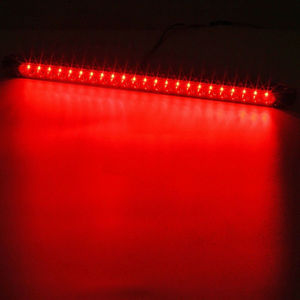 Barra de luz LED roja para remolque, luces intermitentes para estacionamiento, luz trasera de freno, 16 pulgadas, 11 LED - Product Image 6