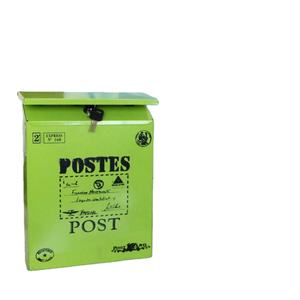 Caja <span class=keywords><strong>de</strong></span> opinión <span class=keywords><strong>de</strong></span> hierro creativa, caja <span class=keywords><strong>de</strong></span> hoja <span class=keywords><strong>de</strong></span> hierro para colgar en la pared, caja <span class=keywords><strong>de</strong></span> <span class=keywords><strong>correo</strong></span> electrónico bloqueada <span class=keywords><strong>de</strong></span> estilo pastoral americano, decoración europea y americana - Product Image 4