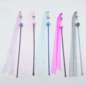 Baguette de chat en ruban féerique, jouet interactif pour chat, jouet sonore pour chat, résistant aux griffures, anti-morsure, fournitures pour animaux de compagnie - Product Image 4