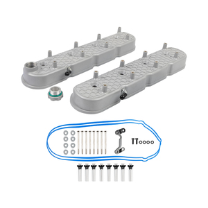 <strong>LS</strong> Cast Aluminum Tall Valve Covers W/Coil <strong>Mounts</strong> for LS1/ LS2/ LS3/ LS6/ LS7 or Similar Soils with 72mm Bolt Spacing - Product Image 2