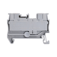 Connecteur rapide sans vis HPT2.5 PA66 800V 24A pour installation, bornier électrique à ressort à montage sur rail DIN