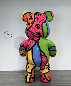 Phim Hoạt Hình Nhân Vật Chất Lượng Cao <span class=keywords><strong>Inflatable</strong></span> Halloween <span class=keywords><strong>Panda</strong></span> Linh Vật Trang Phục Cho Người Lớn Unisex ảm đạm Gấu Cosplay Bên - Product Image 3