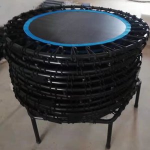 Trampolini Elastici Neri di Alta Qualità per Fitness, Economici e Durevoli, per Ginnastica e Uso Interno - Product Image 4