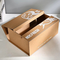 Boîte personnalisée à joint mortaise et tenon en carton rigide avec sangle, pour cartes de festival, cadeaux d'entreprise et événements, avec jointement par emboîtement