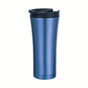 Gobelet isotherme à double paroi en acier inoxydable 304 avec logo personnalisé, couvercle anti-fuite à boire directement, thermos sous vide OEM ODM - Product Image 3
