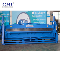 Machine à plier hydraulique grande capacité ZCJX en acier inoxydable pour tôles, conduits d'air et boîtes pliantes, facile à utiliser