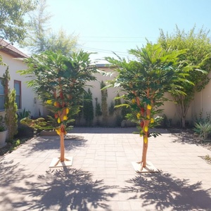 Árbol de Cacao Artificial, Árbol <span class=keywords><strong>Tropical</strong></span> Artificial Realista, Sin Mantenimiento, para Uso Comercial en Interiores y Exteriores - Product Image 5