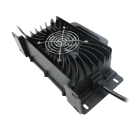 Cargador LNLEE 1200G Personalizado, Impermeable, 48V 30A, Rápido, Automático, Inteligente, con Cable Retráctil de Aluminio, 16S, para Baterías Lifepo4